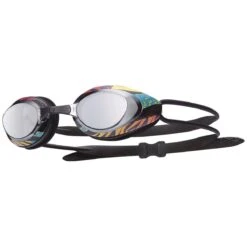 TYR Black Hawk Racing Mirrored Goggles -Swim Gear Store lgbhm smoke multi 1