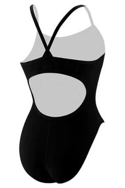 RISE Solid Poly H-Back 9 RISE Solid Poly H-Back -Swim Gear Store lgs12 back black