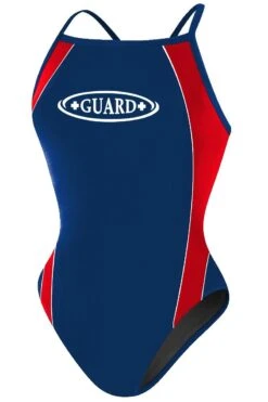 RISE Guard H-Back Poly Splice -Swim Gear Store lgs16gu navy red3
