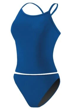 RISE Solid Workout Tankini -Swim Gear Store lgs21 front royal