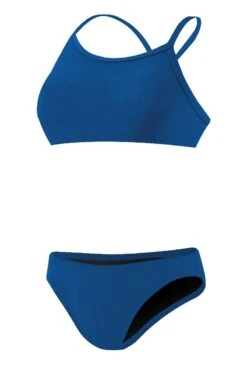 RISE Solid Poly Workout Bikini -Swim Gear Store lgs26 front royal1