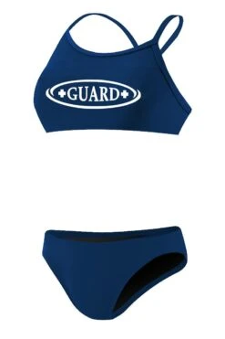 RISE Guard Poly Bikini -Swim Gear Store lgs26gu front navy1 1