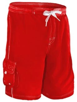 RISE Instructor Boardshort -Swim Gear Store lgs30i side red