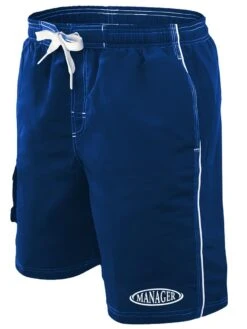 RISE Manager Boardshort -Swim Gear Store lgs30m front navy