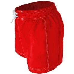 RISE Solid Female Flex Short -Swim Gear Store lgs33s red left