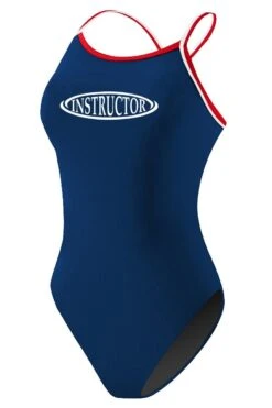 RISE Guard/Instructor H-Back Reversible 5 RISE Guard/Instructor H-Back Reversible -Swim Gear Store lgs42gu front navy instructor