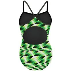 RISE Sandies Female Swerve Poly Swimsuit 15 RISE Sandies Female Swerve Poly Swimsuit -Swim Gear Store lgs47 16g bk