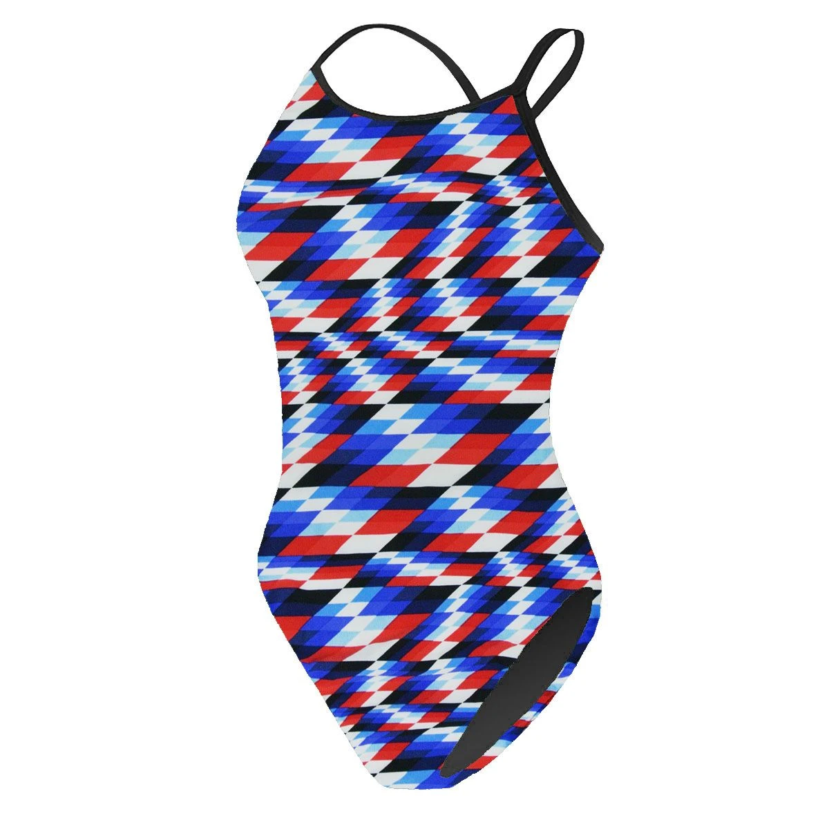 RISE Sandies Female Swerve Poly Swimsuit 4 RISE Sandies Female Swerve Poly Swimsuit - Image 4