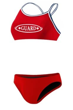 Rise Guard Poly Tri Color Bikini