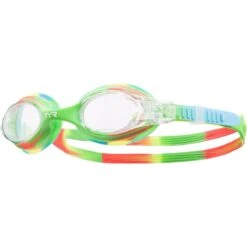 TYR Kid's Swimple Tie Dye Goggle -Swim Gear Store lgswtd green orange