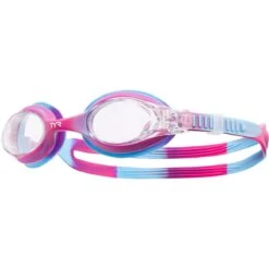 TYR Kid's Swimple Tie Dye Goggle -Swim Gear Store lgswtd pink blue