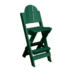 Lifeguard Chair-No Arms 6 Lifeguard Chair-No Arms -Swim Gear Store lifeguard chair no arms green
