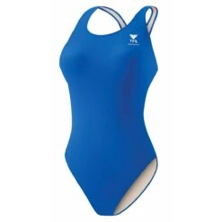 TYR Durafast Solid Maxfit Swimsuit -Swim Gear Store mdur7 royal