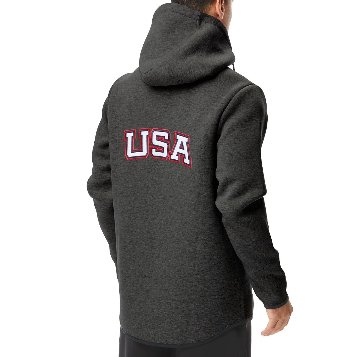TYR Men's Elite Hoodie 2 TYR Men's Elite Hoodie - Image 2