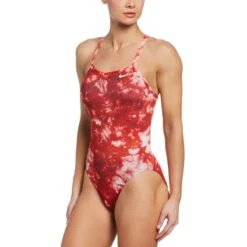Nike Hydrastrong Tie Dye Crossback One Piece -Swim Gear Store nessb006 614