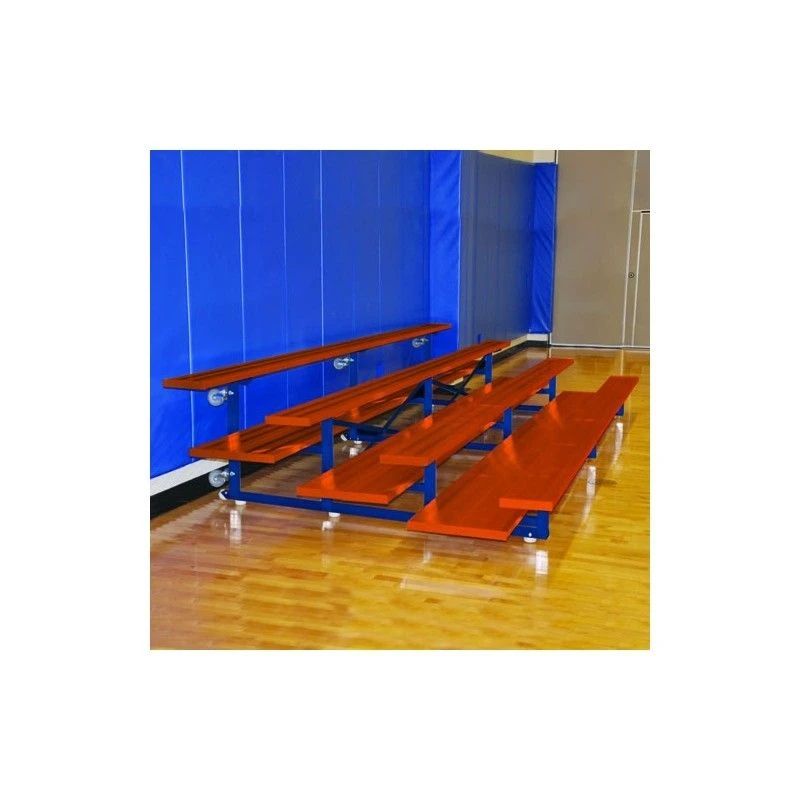 Powder Coated Tip And Roll Bleachers 1 Powder Coated Tip And Roll Bleachers
