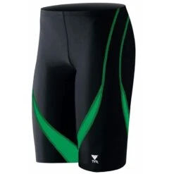 TYR Alliance Splice Jammer 15 TYR Alliance Splice Jammer -Swim Gear Store sali black green 1