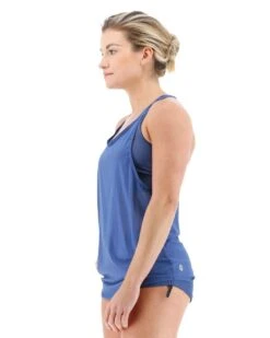 TYR Solid Madison 2 In 1 Tank 11 TYR Solid Madison 2 In 1 Tank -Swim Gear Store tmaso7a solid madison 2in1 tank slate 1 4