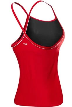 TYR Guard Women's Durafast One Tankini Top -Swim Gear Store tmgu7ar back