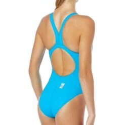 TYR Thresher Aeroback Swimsuit -Swim Gear Store tpsa6 blue grey back r