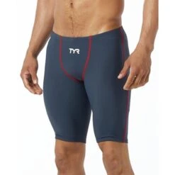 TYR Thresher Jammer 7 TYR Thresher Jammer -Swim Gear Store tpsm6 grey red front l