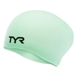 TYR Long Hair Wrinkle-free Swim Cap -Swim Gear Store tyr long hair wrinkle free swim cap 3