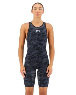TYR Venzo Camo Open Back -Swim Gear Store vzcob6a camo open back black 4
