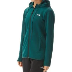 TYR Women's Alliance Podium Hoodie 9 TYR Women's Alliance Podium Hoodie -Swim Gear Store wtfzh2a 310 alt05 1