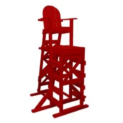 Tailwind X-Tall Lifeguard Chair -Swim Gear Store xtlg540 red 2